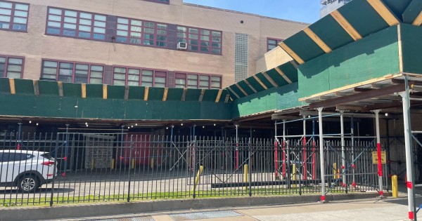 sidewalk shed rental new york city