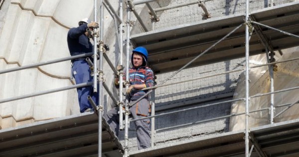 scaffolding inspectors at work